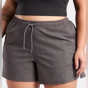 Athleta Women's Swim Shorts - Charcoal Gray